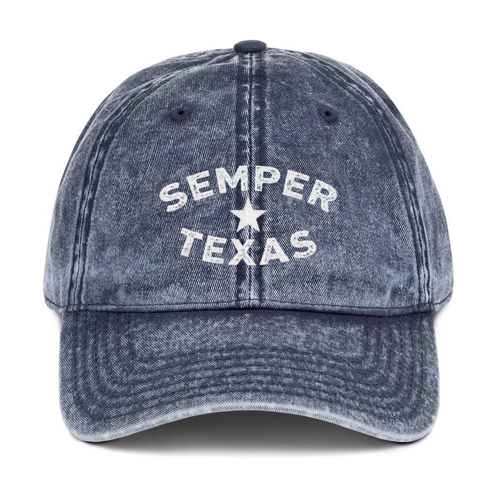 Semper Texas Vintage Ball Cap